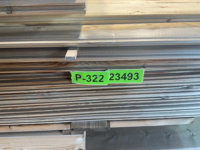 Vuren topvision tuinhuis parelhoen 400 x 300 cm en luifel 400 cm - afbeelding 2 van  9