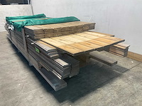 Vuren topvision tuinhuis parelhoen 400 x 300 cm en luifel 400 cm - afbeelding 8 van  9