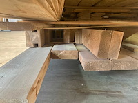 Vuren topvision tuinhuis parelhoen 400 x 300 cm en luifel 400 cm - afbeelding 6 van  9