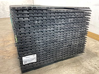 Vuren triple blokprofiel geschaafd zwart 224x14x2,4 cm (152x) - afbeelding 3 van  7