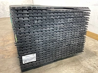 Vuren triple blokprofiel geschaafd zwart 224x14x2,4 cm (152x) - afbeelding 3 van  7