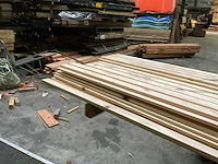 Vuren triple rhombus blokhoutprofiel - 224x14x2,8 cm (18x) - afbeelding 3 van  9