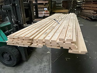 Vuren triple rhombus blokhoutprofiel - 224x14x2,8 cm (18x) - afbeelding 4 van  9