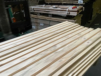 Vuren triple rhombus blokhoutprofiel - 224x14x2,8 cm (18x) - afbeelding 9 van  9