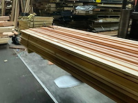 Vuren triple rhombusprofiel - 224x14x2,8 cm (45x) - afbeelding 2 van  9