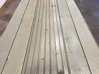 Vuren triple rhombusprofiel plank 500x14,5x2,2 cm (50x) - afbeelding 2 van  5