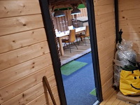 Vuren tuinhuis met overkapping - 760x280cm - afbeelding 13 van  15