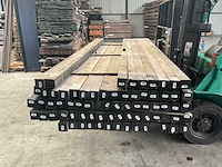 Vuren tuinpaal geïmpregneerd 270x6,8x6,8 cm (23x) - afbeelding 2 van  7