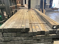 Vuren tuinpaal geïmpregneerd 270x6,8x6,8 cm (23x) - afbeelding 7 van  7