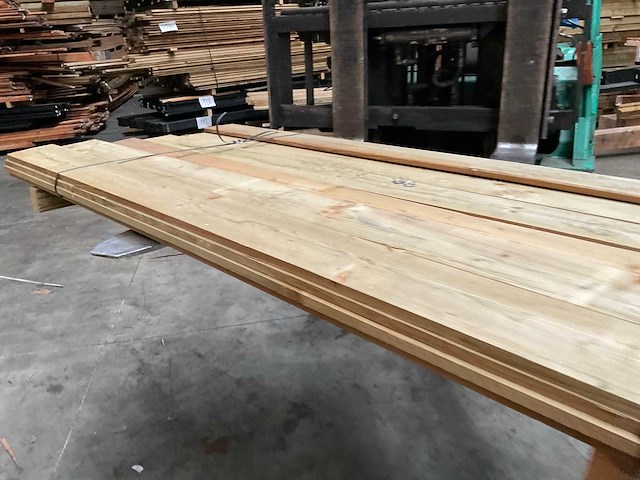 Vuren tuinplank geïmpregneerd - 180x14x1,6 cm (20x) - afbeelding 2 van  6