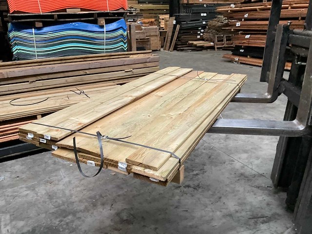 Vuren tuinplank geïmpregneerd - 180x14x1,6 cm (20x) - afbeelding 6 van  6