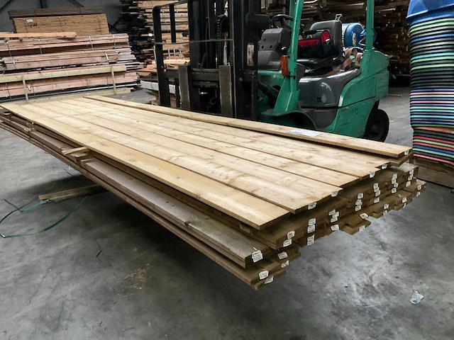 Vuren tuinplank geïmpregneerd - 400x13,5x1,5 cm (52x) - afbeelding 1 van  7