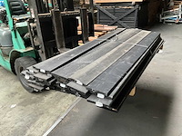 Vuren tuinplank gezwart - 180x14x1,6 cm (30x) - afbeelding 1 van  4