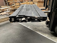Vuren tuinplank gezwart - 180x14x1,7 cm (25x) - afbeelding 4 van  4