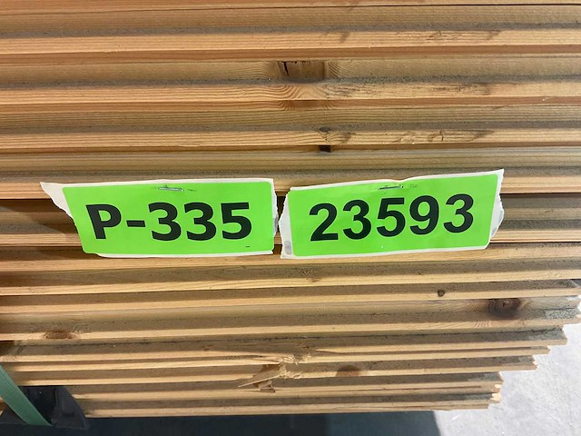 Vuren tuinplank mes- en groef - 300x10x2,2 cm (106x) - afbeelding 5 van  5