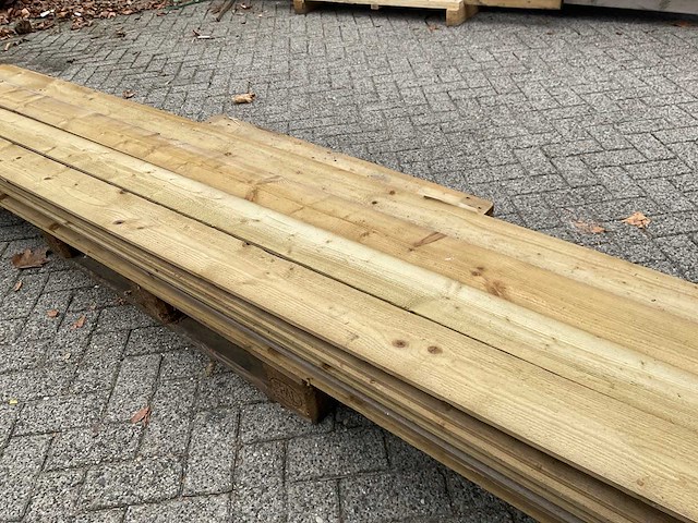 Vuren tuinplank zweeds rabat 400x14,5x2,2-1 cm (30x) - afbeelding 10 van  11