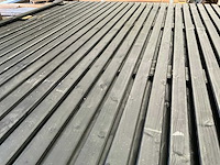 Vuren tuinscherm "elan" zwart gespoten - 180x180 cm (16x) - afbeelding 4 van  12