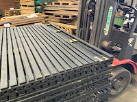 Vuren tuinscherm "elan" zwart gespoten - 180x180 cm (16x) - afbeelding 12 van  12