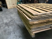 Vuren tuinscherm geïmpregneerd - 180x180 cm (10x) - afbeelding 7 van  10