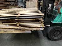 Vuren tuinscherm geïmpregneerd - 180x180 cm (10x) - afbeelding 2 van  10