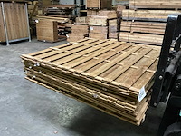 Vuren tuinscherm geïmpregneerd - 180x180 cm (10x)