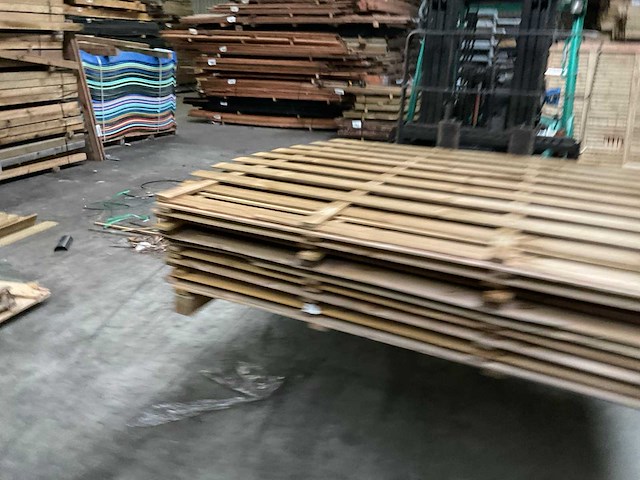 Vuren tuinscherm geïmpregneerd - 180x180 cm (10x) - afbeelding 5 van  10