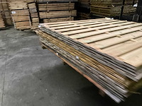 Vuren tuinscherm geïmpregneerd - 180x180 cm (10x) - afbeelding 3 van  8