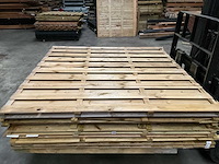 Vuren tuinscherm geïmpregneerd - 180x180 cm (10x) - afbeelding 1 van  10