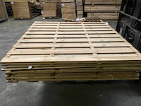 Vuren tuinscherm geïmpregneerd - 180x180 cm (10x)