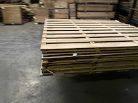 Vuren tuinscherm geïmpregneerd - 180x180 cm (10x) - afbeelding 2 van  8