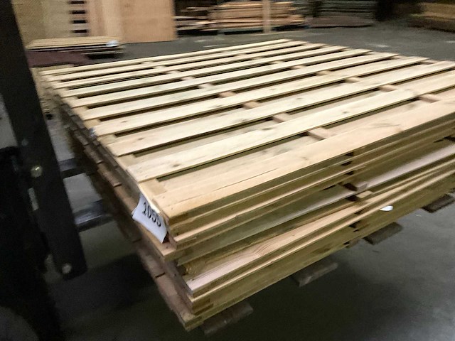 Vuren tuinscherm geïmpregneerd - 180x180 cm (10x) - afbeelding 8 van  8