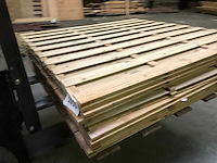 Vuren tuinscherm geïmpregneerd - 180x180 cm (10x) - afbeelding 8 van  8