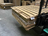 Vuren tuinscherm geïmpregneerd - 180x180 cm (10x) - afbeelding 3 van  10