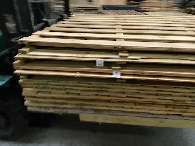 Vuren tuinscherm geïmpregneerd - 180x180 cm (10x) - afbeelding 10 van  10