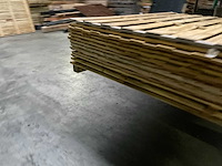 Vuren tuinscherm geïmpregneerd - 180x180 cm (10x) - afbeelding 4 van  10