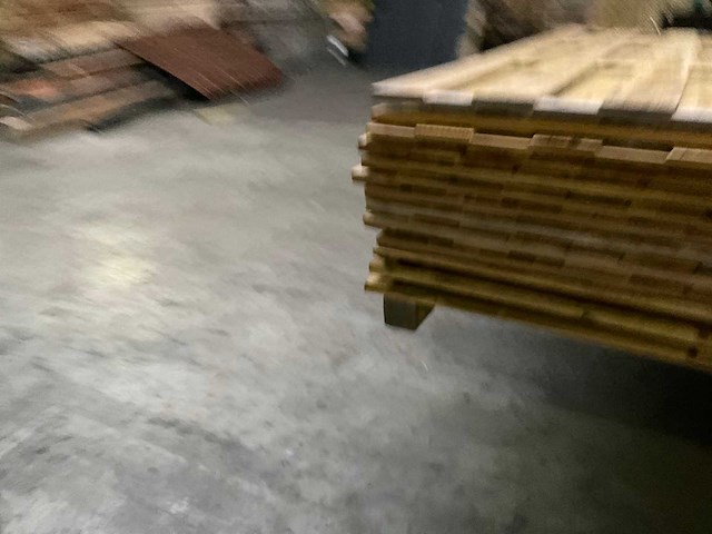 Vuren tuinscherm geïmpregneerd - 180x180 cm (10x) - afbeelding 5 van  10