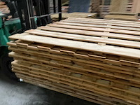 Vuren tuinscherm met toog geïmpregneerd - 180x180 cm (10x) - afbeelding 9 van  12