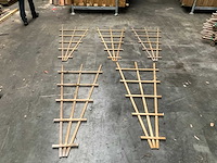 Vuren v-trellis geïmpregneerd - 80x180 cm (5x) - afbeelding 2 van  4