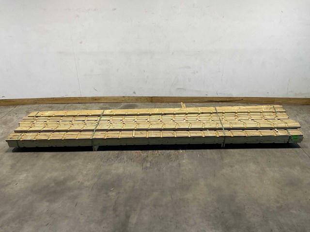 Vuren ventilatielat geïmpregneerd 420x5x2,2 cm (194x) - afbeelding 2 van  9
