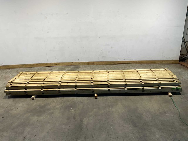 Vuren ventilatielat geïmpregneerd 420x5x3,8 cm (97x) - afbeelding 3 van  9