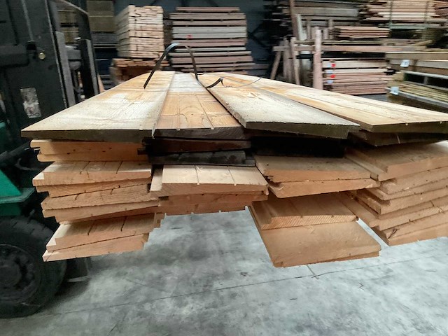 Vuren zweeds rabat - 320-370x19x2,4-1,2 cm (40x) - afbeelding 6 van  9