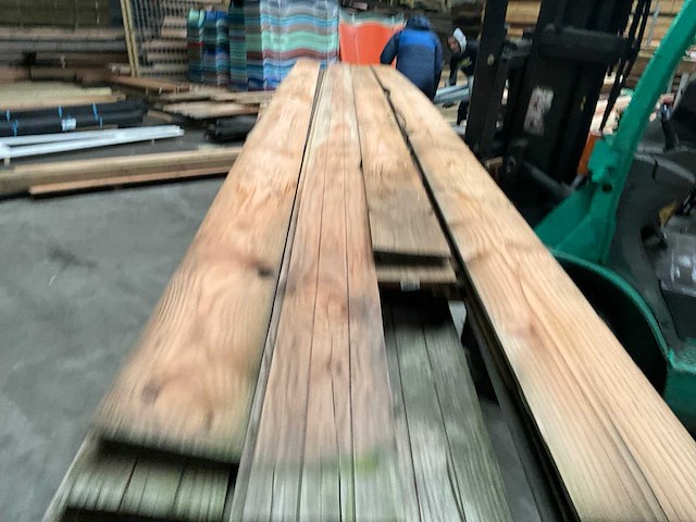 Vuren zweeds rabat - 400-500x20x1,1-2,5 cm (20x) - afbeelding 6 van  7