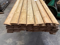 Vuren zweeds rabat geïmpregneerd - 480x11,4x2 cm (82x) - afbeelding 4 van  12