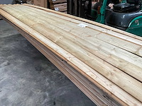 Vuren zweeds rabat geïmpregneerd - 480x11,4x2 cm (82x) - afbeelding 5 van  12