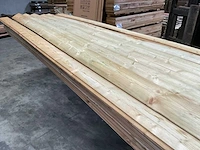Vuren zweeds rabat geïmpregneerd - 480x11,4x2 cm (82x) - afbeelding 6 van  12