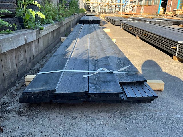 Vuren zweeds rabat plank 5100x195 mm (12x) - afbeelding 2 van  5