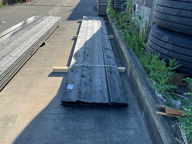 Vuren zweeds rabat plank 5100x195 mm (12x) - afbeelding 5 van  5