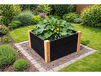 Vuren/douglas bloembak - 60x60x54 cm (2x) - afbeelding 2 van  3