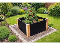 Vuren/douglas bloembak - 60x60x54 cm (2x) - afbeelding 2 van  5