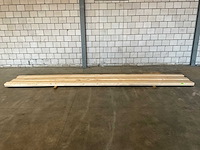 Vurenplank geschaafd 600x18.4x3.8 cm (8x) - afbeelding 2 van  8
